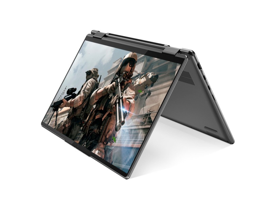 LAPTOP LENOVO YOGA 7 16IRL8 2-IN-1 CORE I5-1335U 512GB SSD 8GB 16" WUXGA FHD TOUCHSCREEN WIN11 STORM GREY BACKLIT KEYBOARD (82YN0001US)