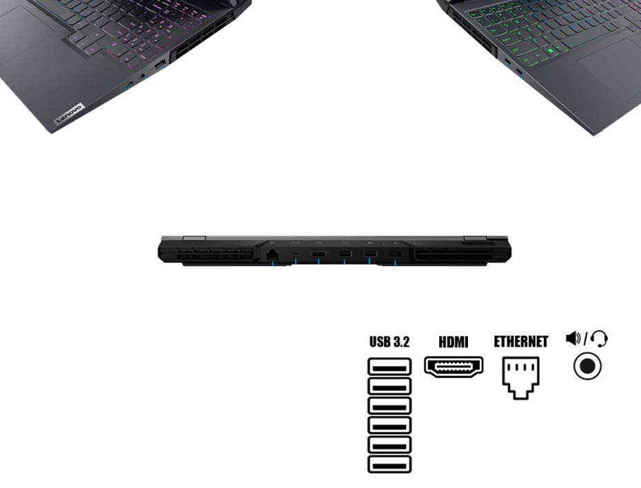 LAPTOP LENOVO LEGION 5 PRO CORE I7-12700H 16IAH7H GAMING, 16" SSD 1TB, RAM 16GB WQXGA 2K 165HZ, RTX 3070 8GB STORM RGB, WIN11, 12GEN. (82RF00DBUS)