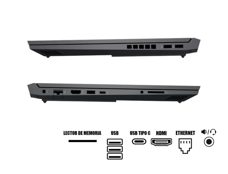 LAPTOP HP VICTUS 16T-R000 CORE I7-13700H, 16.1" FHD, SSD 1TB, RAM 16GB, RTX 4070 8GB,144HZ,  BLACK BACKLIT KEYBOAR, WIN11 (VICTUSI7/16GB/1TB)