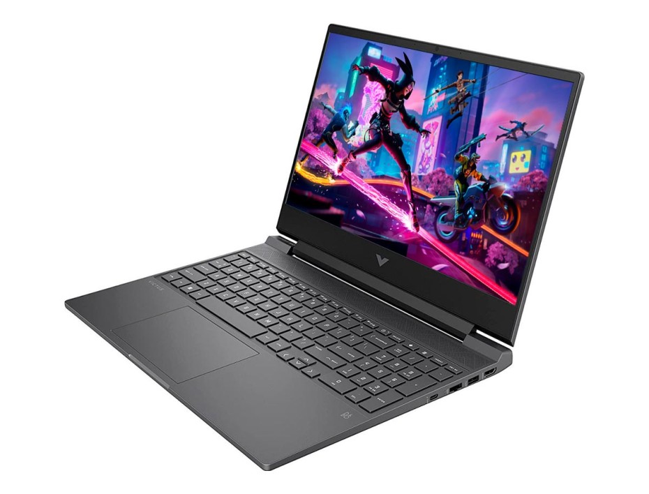 LAPTOP HP VICTUS 15-FA0031 GAMING CORE I5-12450H, 15.6" 1920X1080, SSD 512GB, RAM 8GB, GTX 1650 4GB, 144HZ, WIN11, MICA SILVER (68U87UA#ABA)