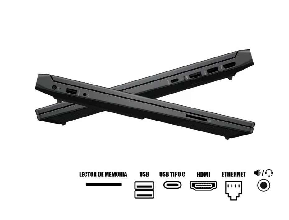 LAPTOP HP VICTUS 15-FA0031 GAMING CORE I5-12450H, 15.6" 1920X1080, SSD 512GB, RAM 8GB, GTX 1650 4GB, 144HZ, WIN11, MICA SILVER (68U87UA#ABA)