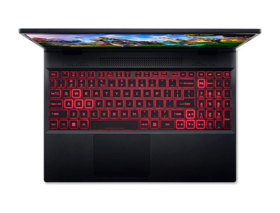 LAPTOP ACER NITRO 5 AN515-58-525P GAMING CORE I5-12500H, 15.6" FHD, SSD 512GB, RAM 8GB, RTX 3050 4GB, 144HZ, WIN11, 12GEN. (NH.QFJAA.004)