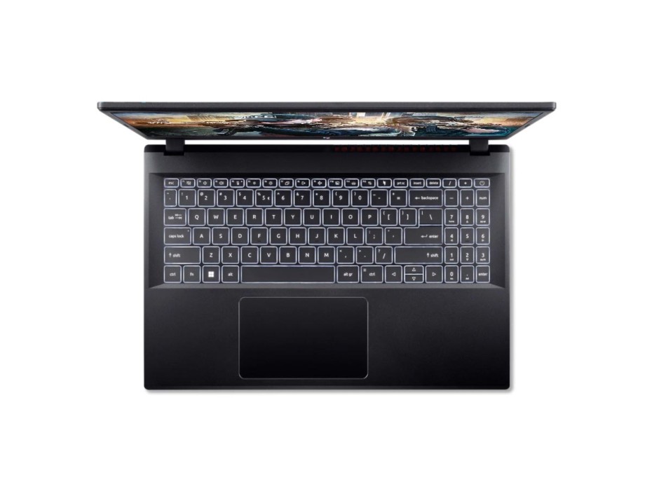 LAPTOP ACER NITRO 5 ANV15-51-75HE GAMING CORE I7-13620H, 15.6" FHD, SSD 1TB, RAM 16GB, RTX 4050 6GB, 144HZ, WIN11, BLACK, 13GEN. (NH.QN8AA.002)