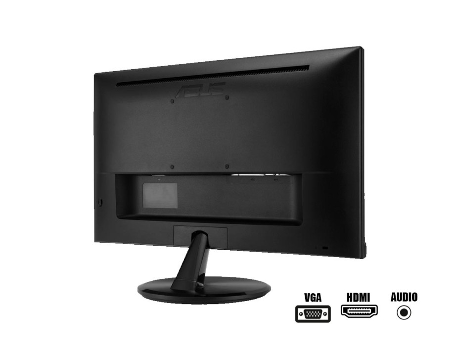 MONITOR ASUS 21.5 PULGADAS, LCD PLANO, PUERTO HDMI DVI D-SUB, 5MS, 75HZ, RESOLUCION 1920X1080 (VP227HE)