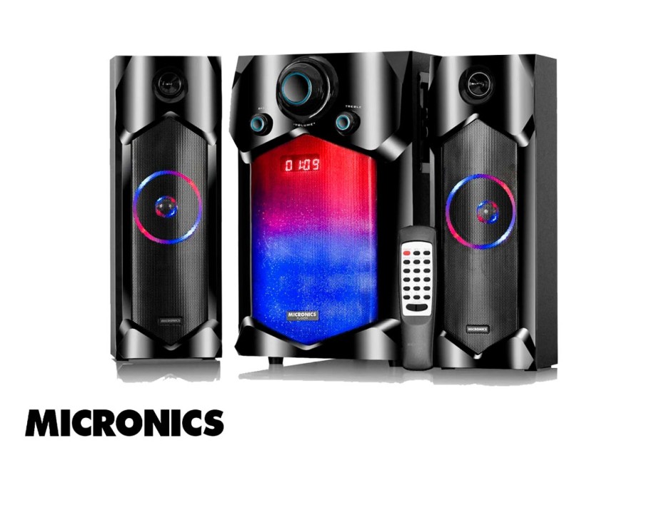 Subwoofer Micronics Tudor S7613 110 Watts (mic S7613) Usb, Fm, Sd, Bt, Rgb
