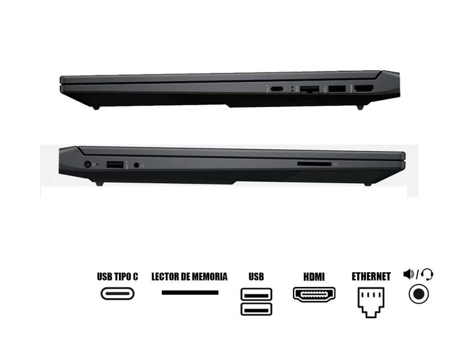 HP VICTUS 15-FA0012TG GAMING CORE I5-12450H, 15.6" (1920X1080), SSD 512GB, RAM 16GB, RTX 3050 4GB, 144HZ GREY BACKLIT WIN11 (6E6X8UAR#ABA)