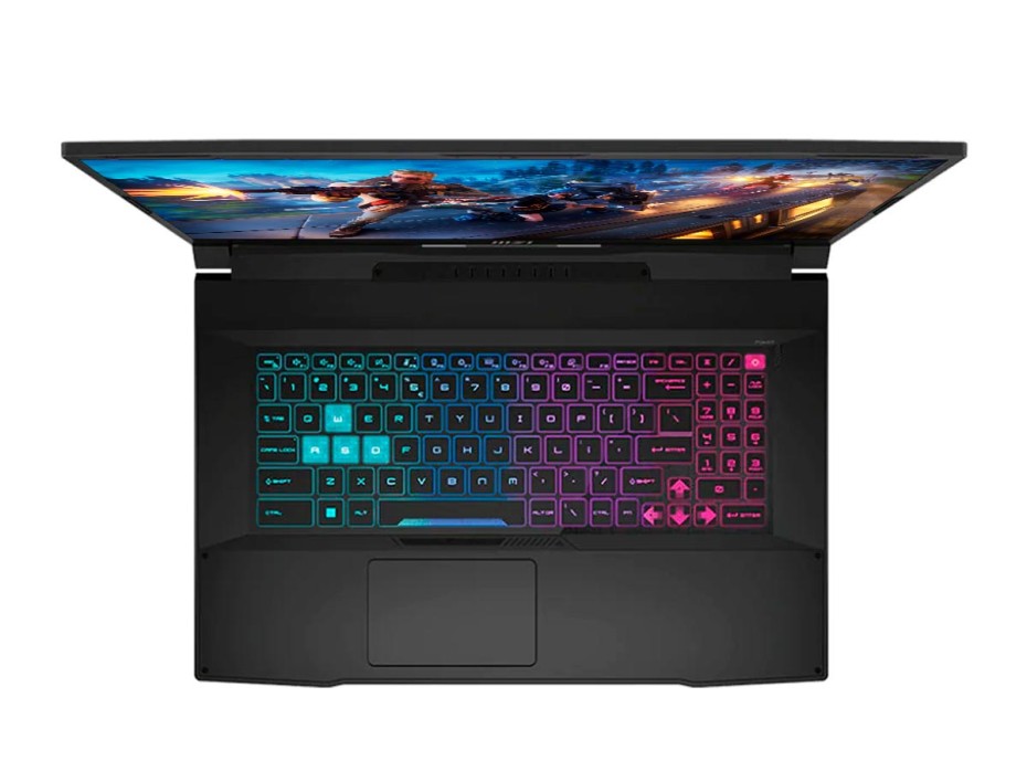 LAPTOP MSI KATANA 17 B13VGK GAMING CORE I7-13620H, 17.3" FHD, SSD 1TB, RAM 32GB, RTX 4070 8GB, 144HZ, IPS, WIN11, BLACK RGB, 13GEN. (B13VGK-845US)