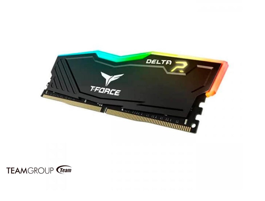 MEMORIA RAM | DDR4 | 32GB | 3200MHZ | TEAMGROUP T-FORCE DELTA RGB (TF3D432G3200HC16C01)