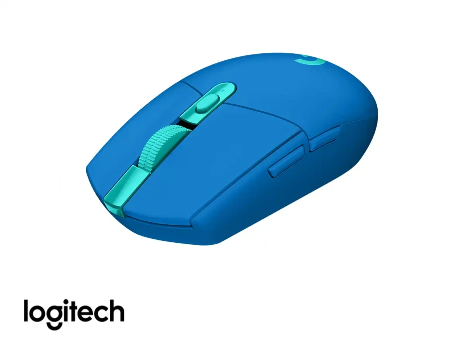 Mouse Inalambrico Logitech G305 Lightspeed Gaming (910-006012) Hasta 12.000 Dpi, 6 Botones, Receptor Usb, Azul