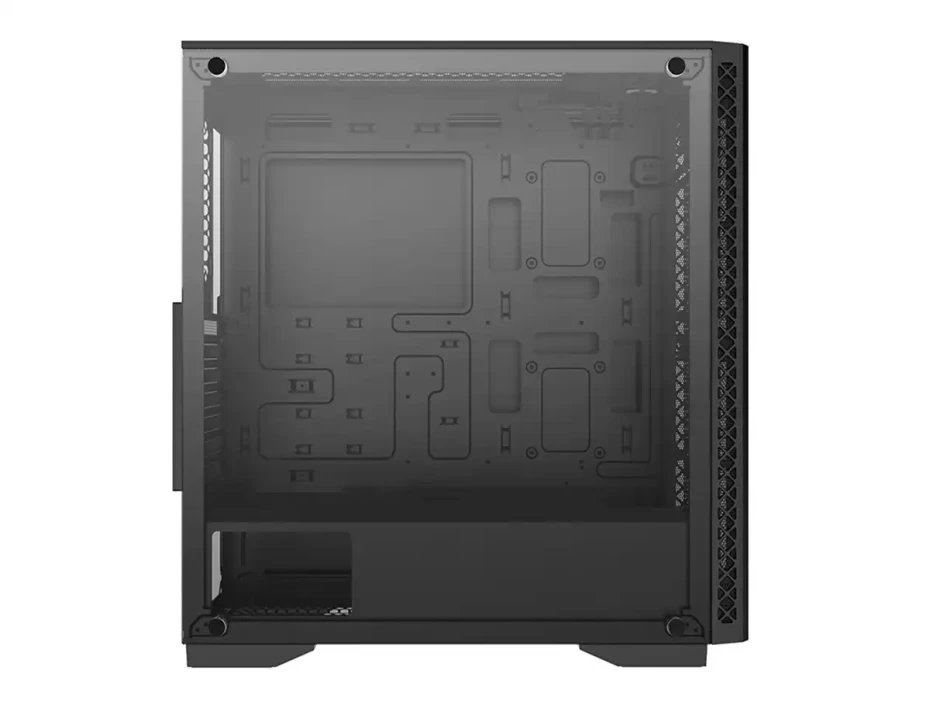 Case Deepcool Matrexx 50 4f S/fuente (dp-atx-matrexx50-ar-4f-ne) Panel De Vidrio, 4 Ventiladores, Led Rgb, Negro