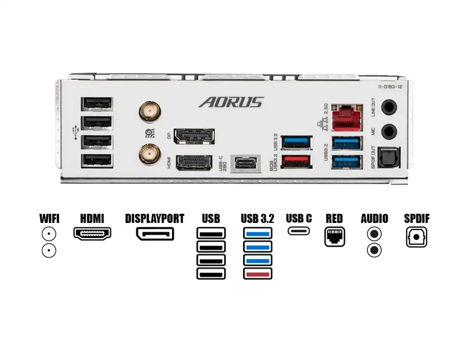 Placa Madre Gigabyte B760m Aorus Elite Ax (b760m Aorus Elite Ax) Socket Lga 1700, Ram Ddr5 Buss 7800oc Mhz, 14va, 13va, 12va Gen, Rgb