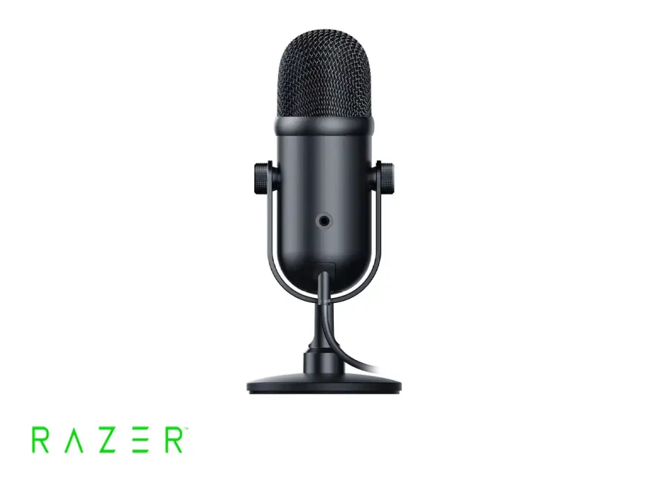 Microfono Razer Seiren V2 Pro Gaming (rz19-04040100-r3u1) Interfaz Usb, Negro