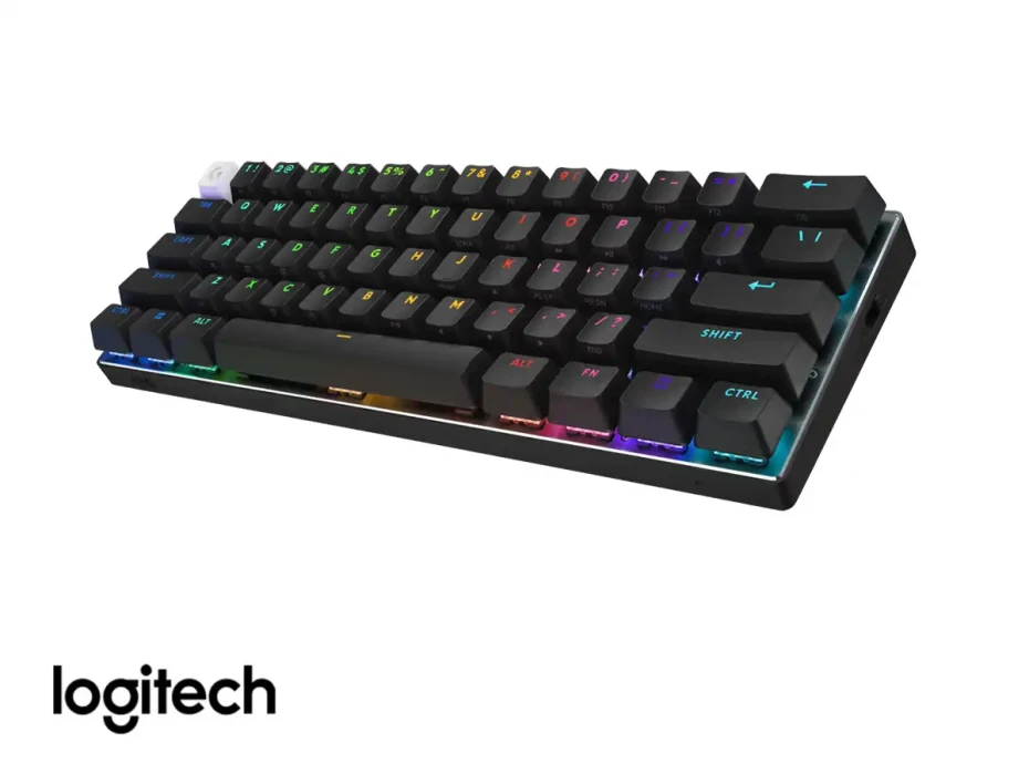Teclado Gamer Inalambrico Logitech G Pro X 60 (920-011902) Mecanico, Switch Brown, Led Rgb, Blanco