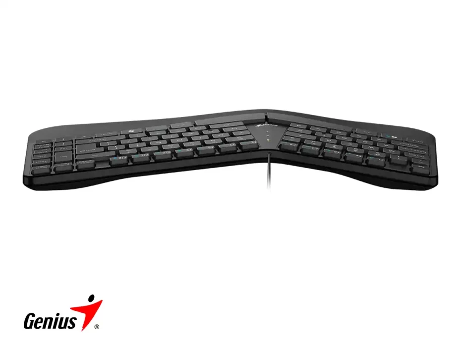 Teclado Genius - Ergo Kb-700, Con DiseÑo Ergonomico, Conexion Usb (31310053401)