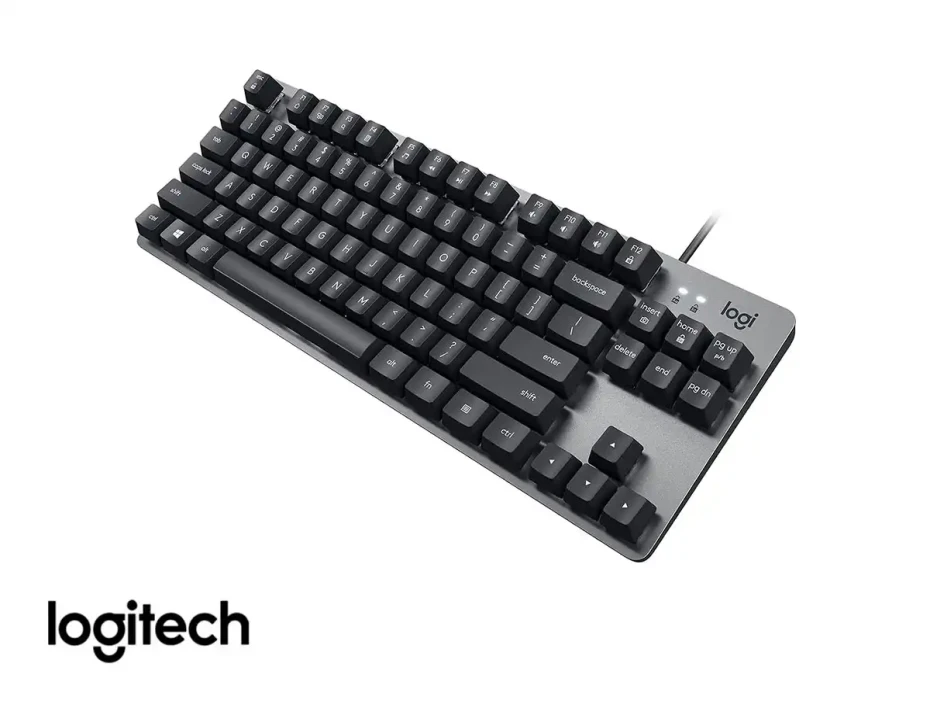 Teclado Gamer Logitech K835 (920-010085) Mecanico, Switch Blue, Negro