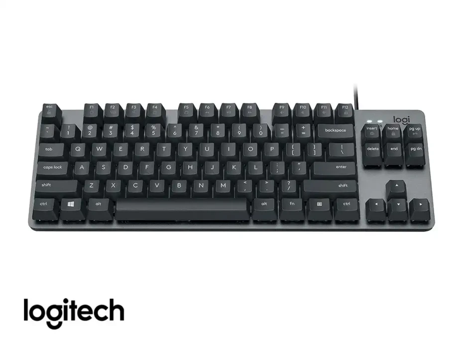 Teclado Gamer Logitech K835 (920-010085) Mecanico, Switch Blue, Negro