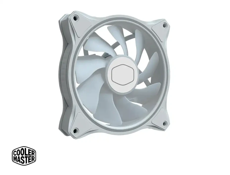 Cooler Para Case Cooler Master Masterfan Mf120 Halo (mfl-b2dw-18npa-r1) 120mm, Led Argb, Blanco