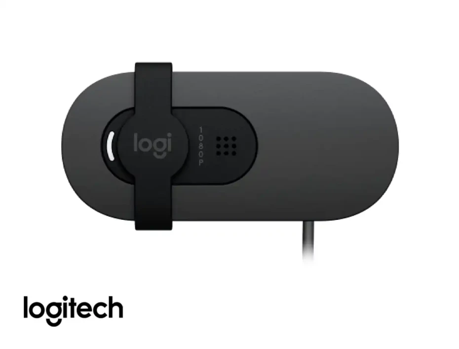 Camara Web Logitech Brio 100 (960-001586) Fhd 1920 X 1080, MicrÓfono Incorporado, Grafito