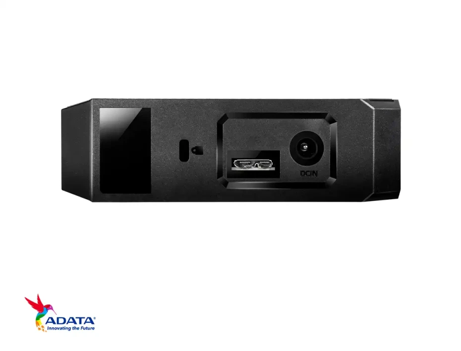 Disco Duro Externo Adata 6tb Hm800 (ahm800-6tu32g1-cusbk) Unidad De Almacenamiento Portable, Usb 3.2, Negro