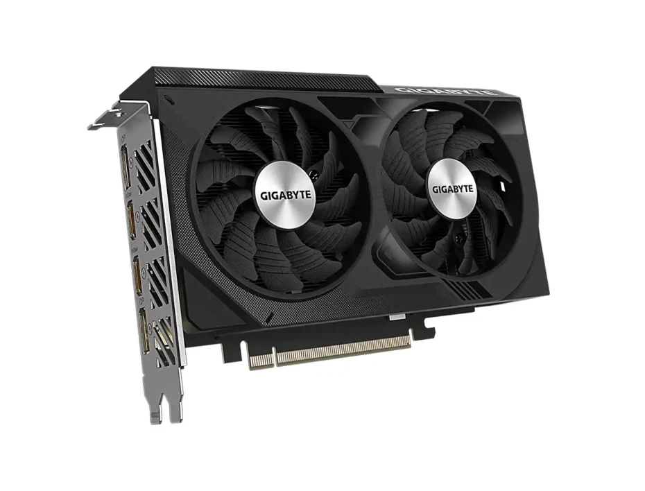 Tarjeta De Video Gigabyte Rtx 4060 8gb, Windforce 8gb Gddr6 (gv-n4060wf2-8gd G1) Geforce Nvidia 128 Bits, 2 Ventiladores