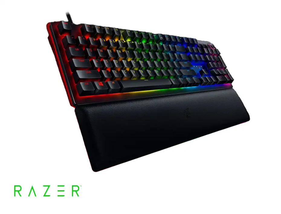 Teclado Gamer Razer Huntsman V2 Analog (rz03-03610700-r311) Mecanico, Switch Optico, Led Rgb