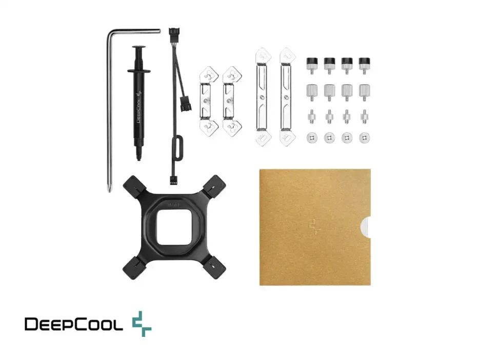 Cooler Para Procesador Deepcool Ak620 Digital Wh (r-ak620-whadmn-g) 2 Ventiladores, 120mm, Led Argb, Blanco