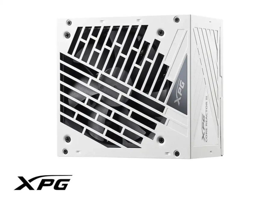 Fuente De Poder Xpg 850w Core Reactor Ii (corereactorii850g-whcus) Atx, 80 Plus Gold, Modular, Blanco