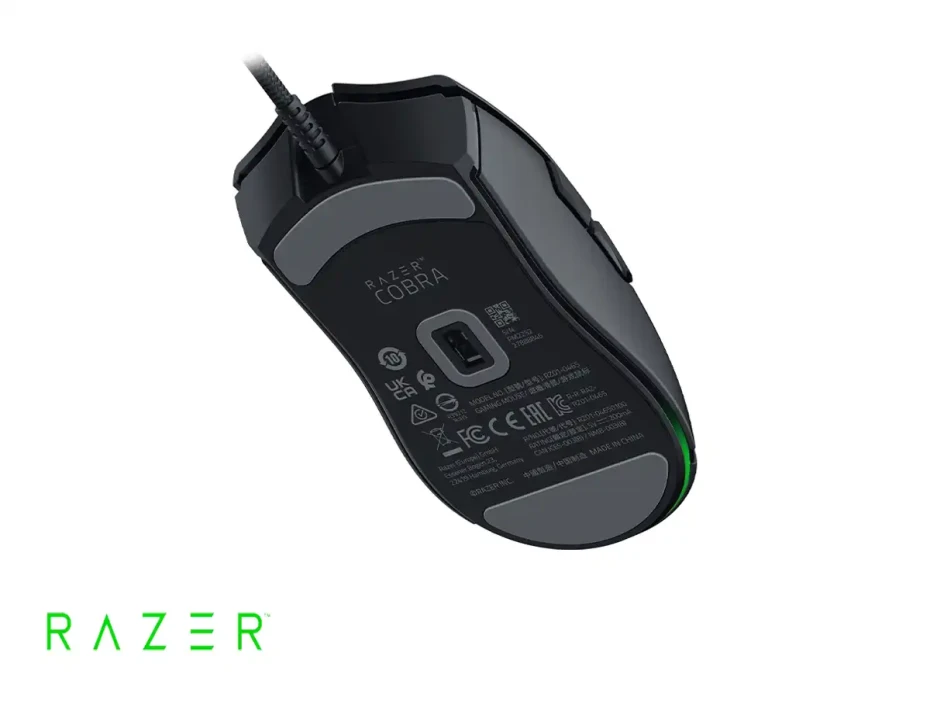Mouse Razer Cobra Rgb Lightweight (rz01-04650100-r3u1) Hasta 8500 Dpi, 6 Botones, Rgb, Negro