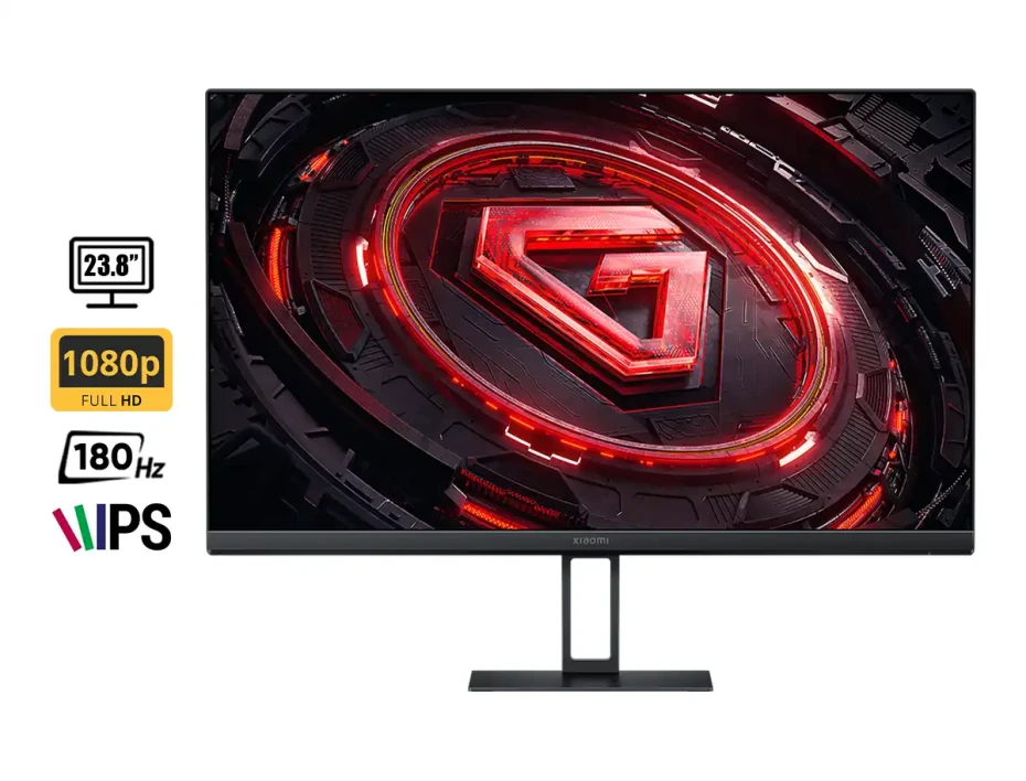 Monitor Xiaomi 23.8 Pulgadas G24i (p24fca-rggl) Gaming 180hz, 1ms, Fhd, 1 Hdmi, 1 Dp