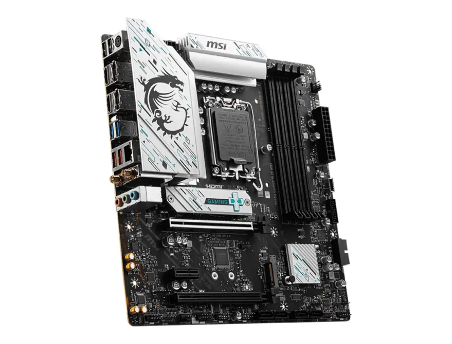 Placa Madre Msi B760m Gaming Plus Wifi (911b760m-gaming-plus-wifi ) Socket Lga 1700, Memoria Ddr5 Buss 6800oc Mhz, 14va, 13va, 12va Gen