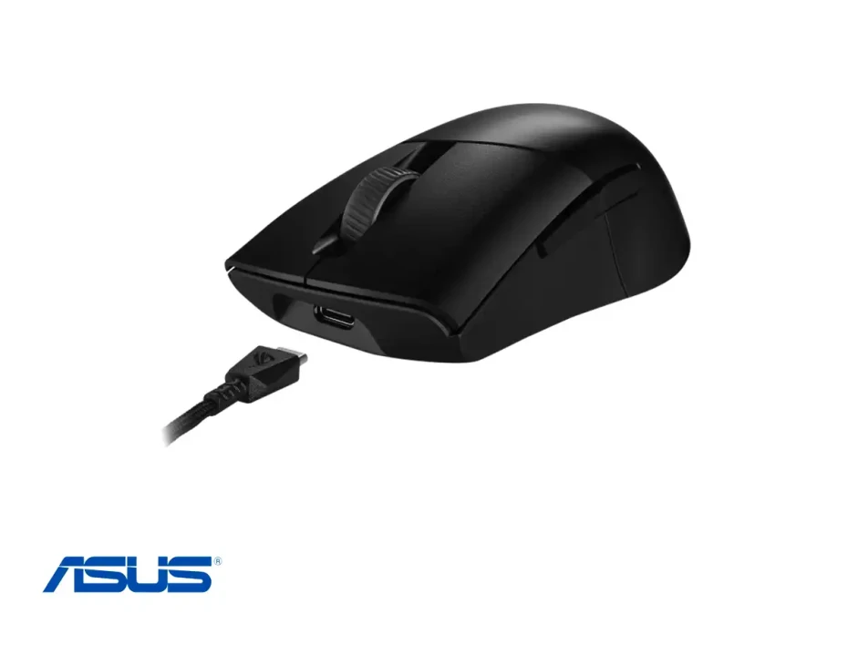 Mouse Inalambrico Asus Gaming Rog Keris Wl Aimpoint (90mp02v0-bmaa00) Hasta 36.000 Dpi, Bluetooth
