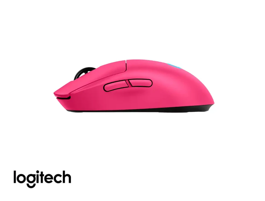 Mouse Inalambrico Logitech G Pro 2 Lightspeed Gaming (910-007291) Hasta 44 000 Dpi, 7 Botones Programables, Receptor Usb, Rosa