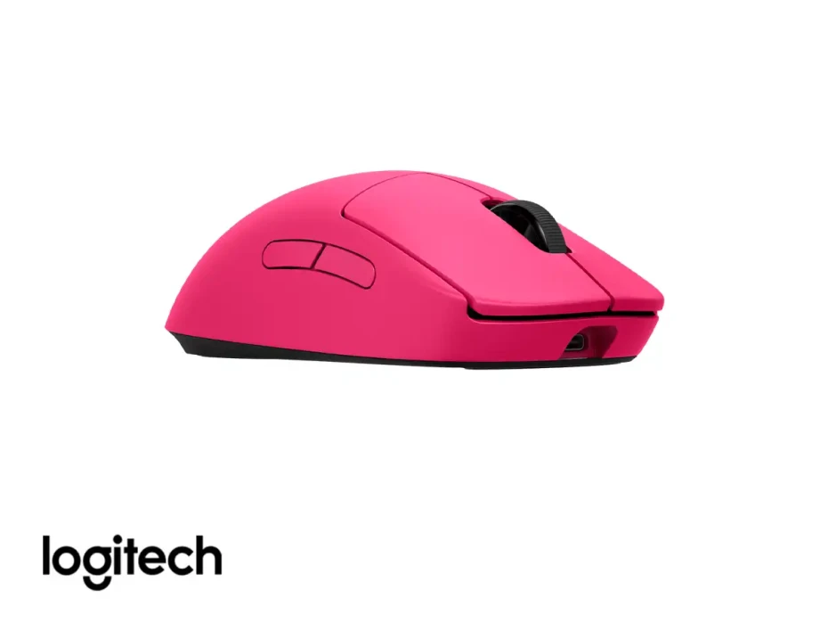 Mouse Inalambrico Logitech G Pro 2 Lightspeed Gaming (910-007291) Hasta 44 000 Dpi, 7 Botones Programables, Receptor Usb, Rosa