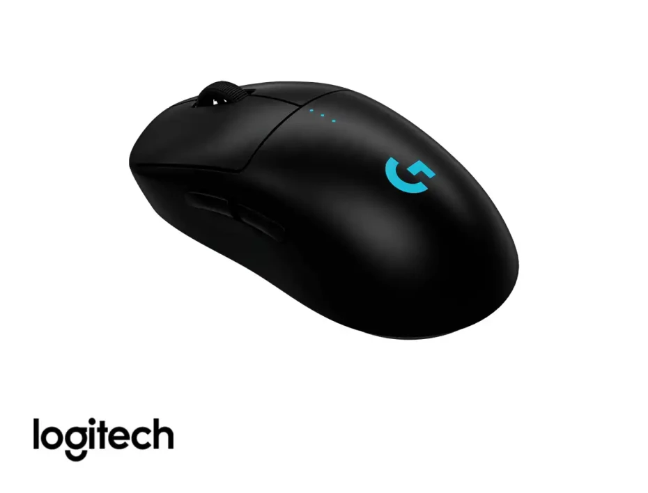 Mouse Inalambrico Logitech G Pro 2 Lightspeed Gaming (910-007246) Hasta 44.000 Dpi, 7 Botones Programables, Receptor Usb, Negro