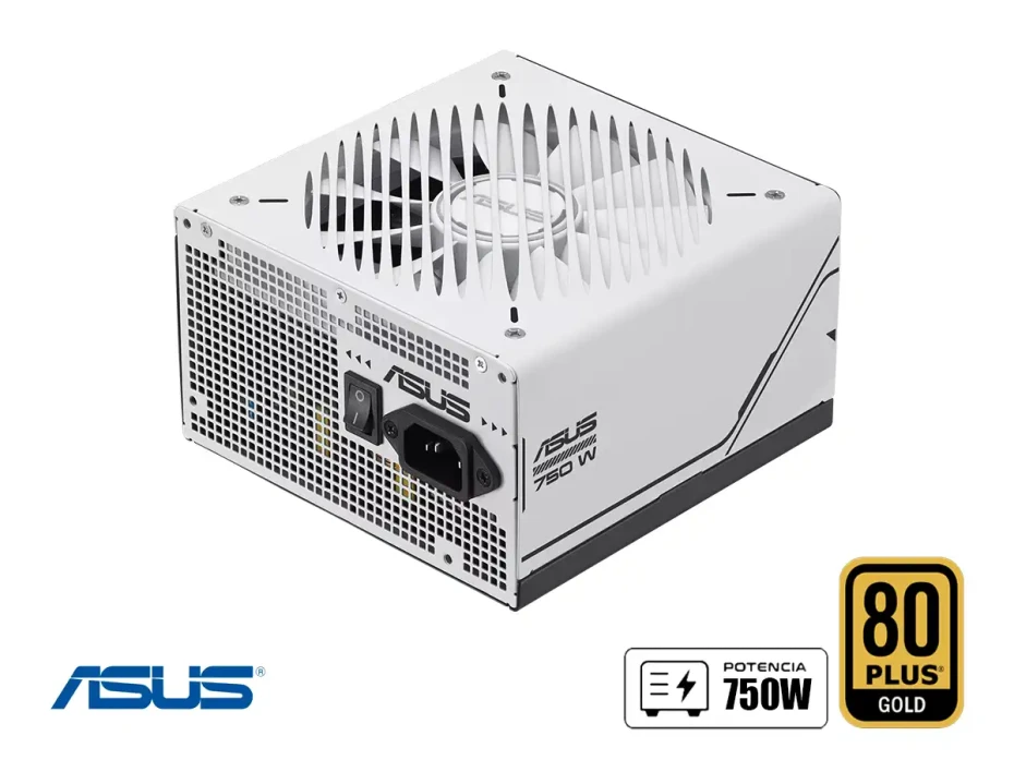 Fuente De Poder Asus 750w Prime(ap-750g) Atx, 80 Plus Gold, Modular, Blanco Y/o Negro