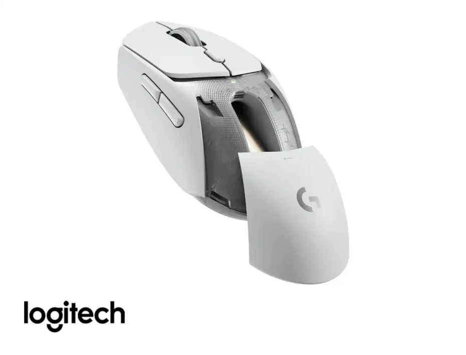 Mouse Inalambrico Logitech G309 Lightspeed Gaming (910-007205) Hasta 25.600 Dpi, Receptor Usb, Bt, Blanco