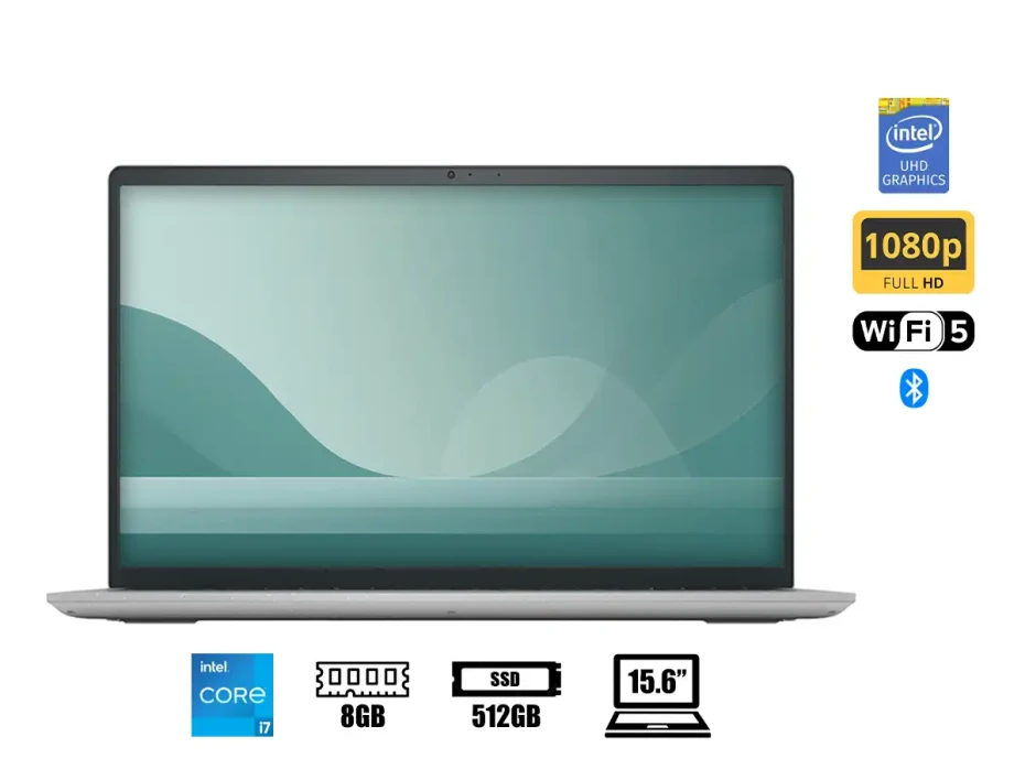 Laptop Dell Core I7-1255u Inspiron 3520 (c3p56) Pantalla 15.6’’ Fhd, Ram 8b, Ssd 512gb, 12gen. S/s, Esp.