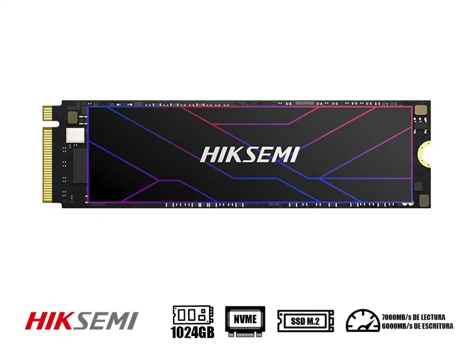 Unidad De Almacenamiento Ssd M.2 Pcie Hiksemi 1024gb Nvme Future Lite, 2280 (hs-ssd-future_lite_1024g) 7000mb/s