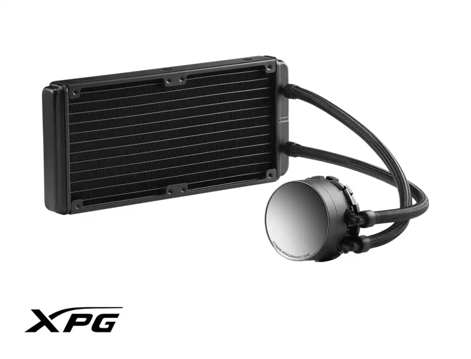Sistema De Enfriamiento Liquido Xpg Levante X 240 (levantex240-bkcww) 2 Ventiladores, 240mm, Led Argb, Negro