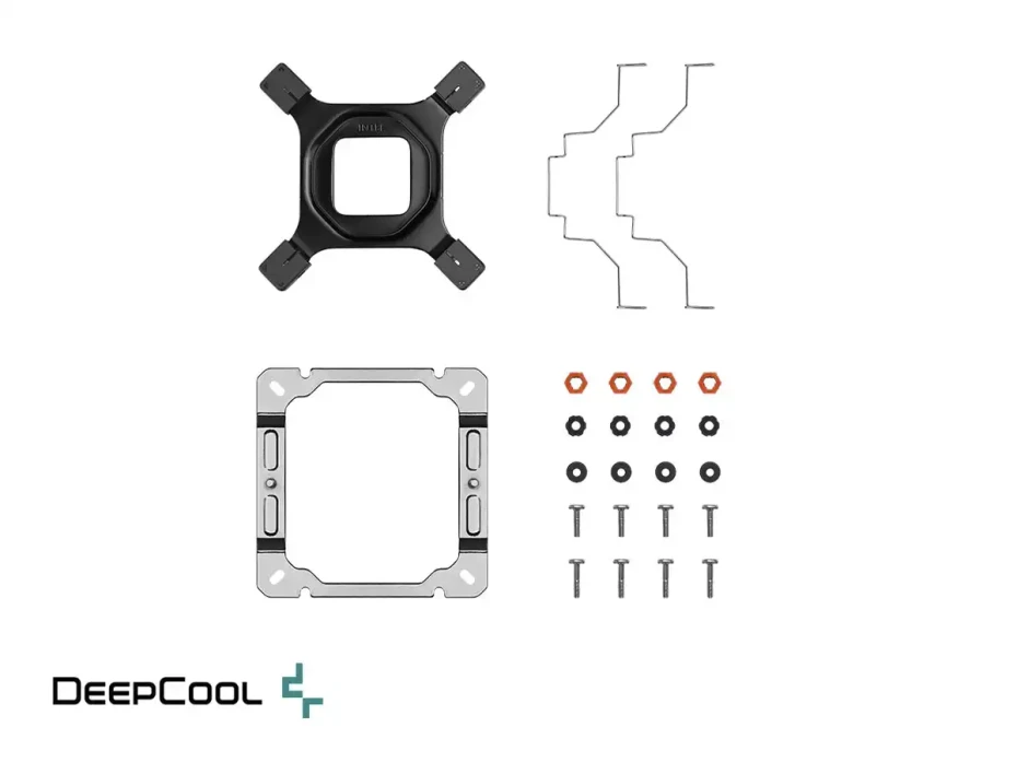 Cooler Para Procesador Deepcool Ak400 Digital Wh (r-ak400-whadmn-g) 1 Ventilador, 120mm, Led Rgb