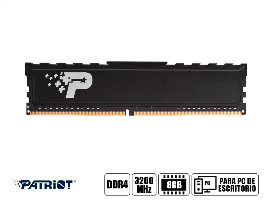 Memoria Ram Patriot Ddr4 8gb Signature Premium (psp48g32002h1) 3200 Mhz