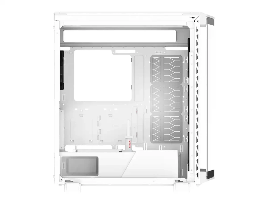 Case Xpg Battlecruiser Ii S/fuente (battlecruiseriist-whcww) Paneles De Vidrio, 4 Ventiladores, Led Argb, Blanco