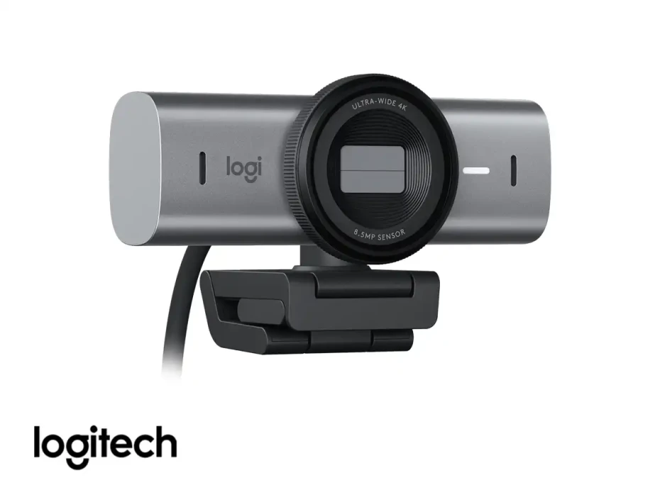 Camara Web Logitech Mx Brio Pro 700 Ultra Hd 4k, Microfono Incorporado, Resolucion 3840 X 2160 Pixel, Usb -c, Color Negro (960-001548)