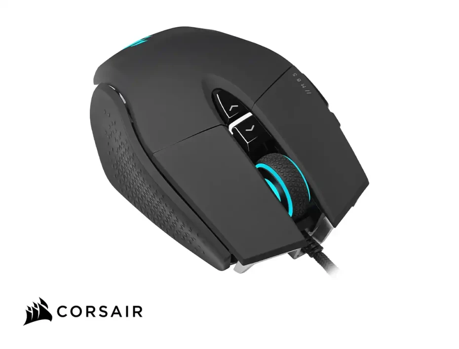 Mouse Corsair M65 Rgb Gaming (ch-9309411-na2) Hasta 26.000 Dpi, 8 Botones Programables, Rgb, Negro