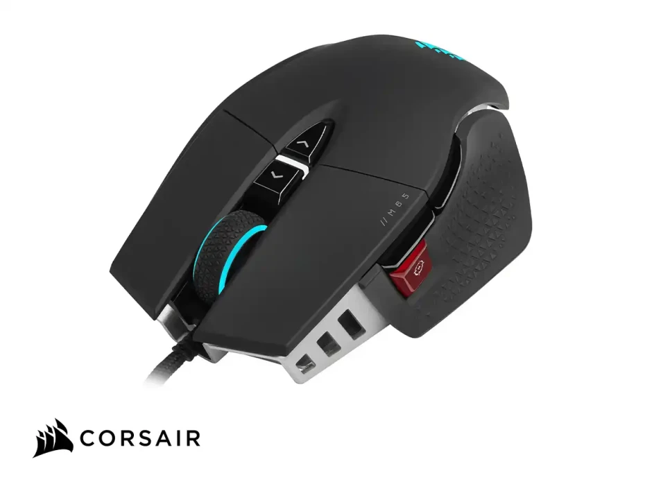 Mouse Corsair M65 Rgb Gaming (ch-9309411-na2) Hasta 26.000 Dpi, 8 Botones Programables, Rgb, Negro