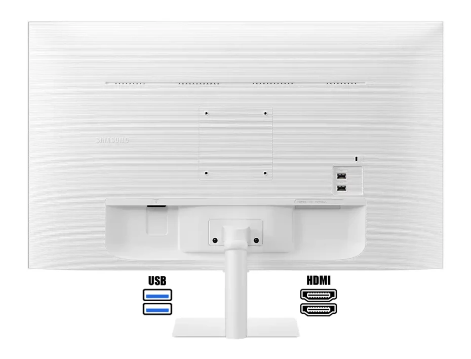 Monitor Samsung 27 Pulgadas Smart M5 (ls27dm501elxpe) Frecuencia 60hz, Fhd, 4ms, 2 Hdmi, 2 Usb, Wifi, Altavoces