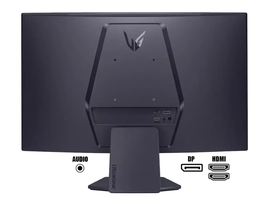 Monitor Lg 27 Pulgadas Ultragear 27gs60qc (27gs60qc-b) Gaming 180hz, 1ms, Freesync, 2k/qhd, Curvo, 2 Hdmi, 1 Displayport, Va