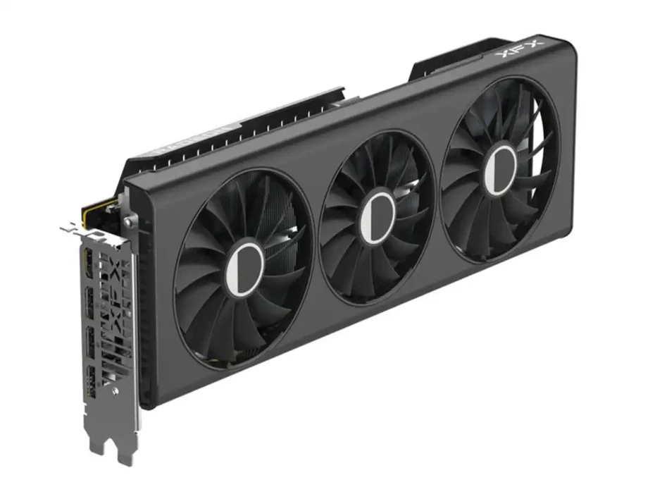 Tarjeta De Video Xfx Rx 7700 Xt Qick 319 12gb Gddr6 (rx-77tqickb9) Radeon 192 Bits, 3 Ventiladores