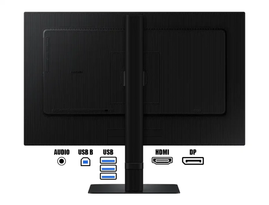 Monitor Samsung 24 Pulgadas Ls24d600 (ls24d600ealxpe) Frecuencia 100hz, 5ms, 2k/qhd, 1 Displayport, 1 Hdmi, 3 Usb