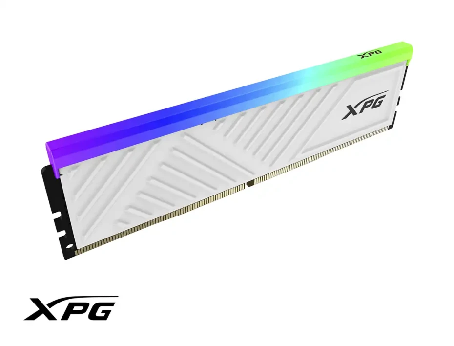 Memoria Ram Xpg Ddr4 8gb Spectrix D35g (ax4u32008g16aswhd35g) 3200 Mhz, Blanco, Rgb